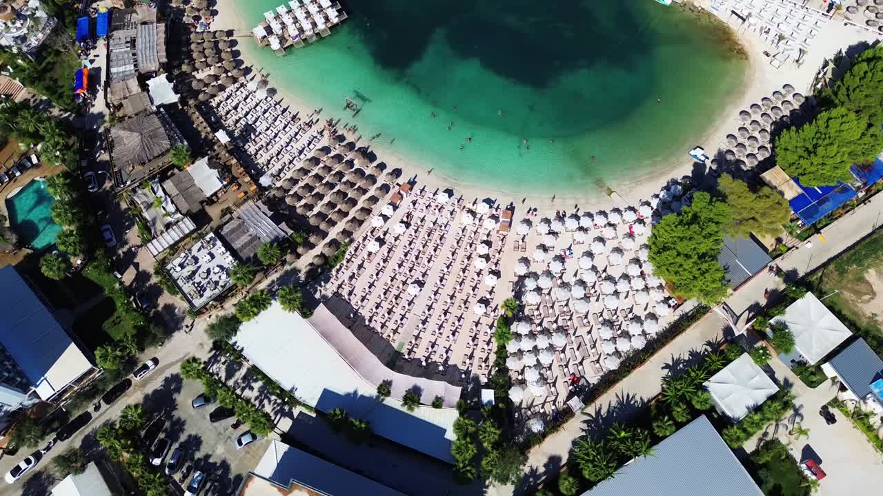 Ksamil Albania holiday beach resort island Ionian Sea summer travel destination