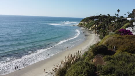 aerial shot - shoreline coastal