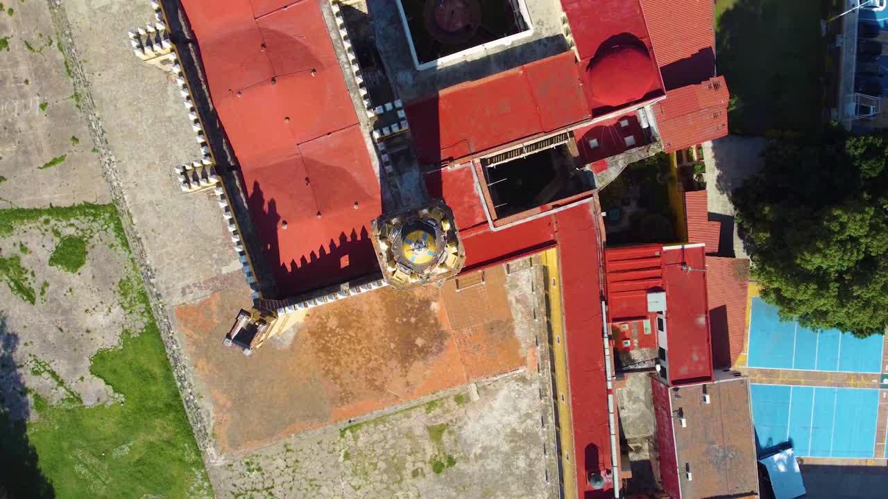 impresionantes vistas aéreas de cholula, puebla capturadas por drones