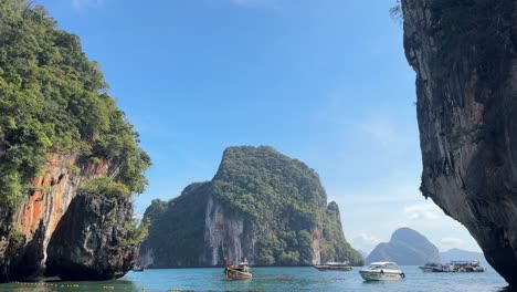 Beautiful-island-relaxing-calming-water-lagoon-bay-Andaman-Sea-Thailand