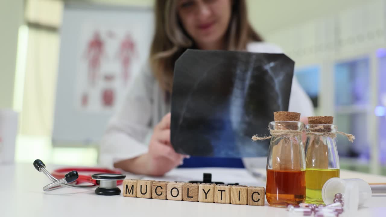 Mucolytic Treatment and Diagnosis