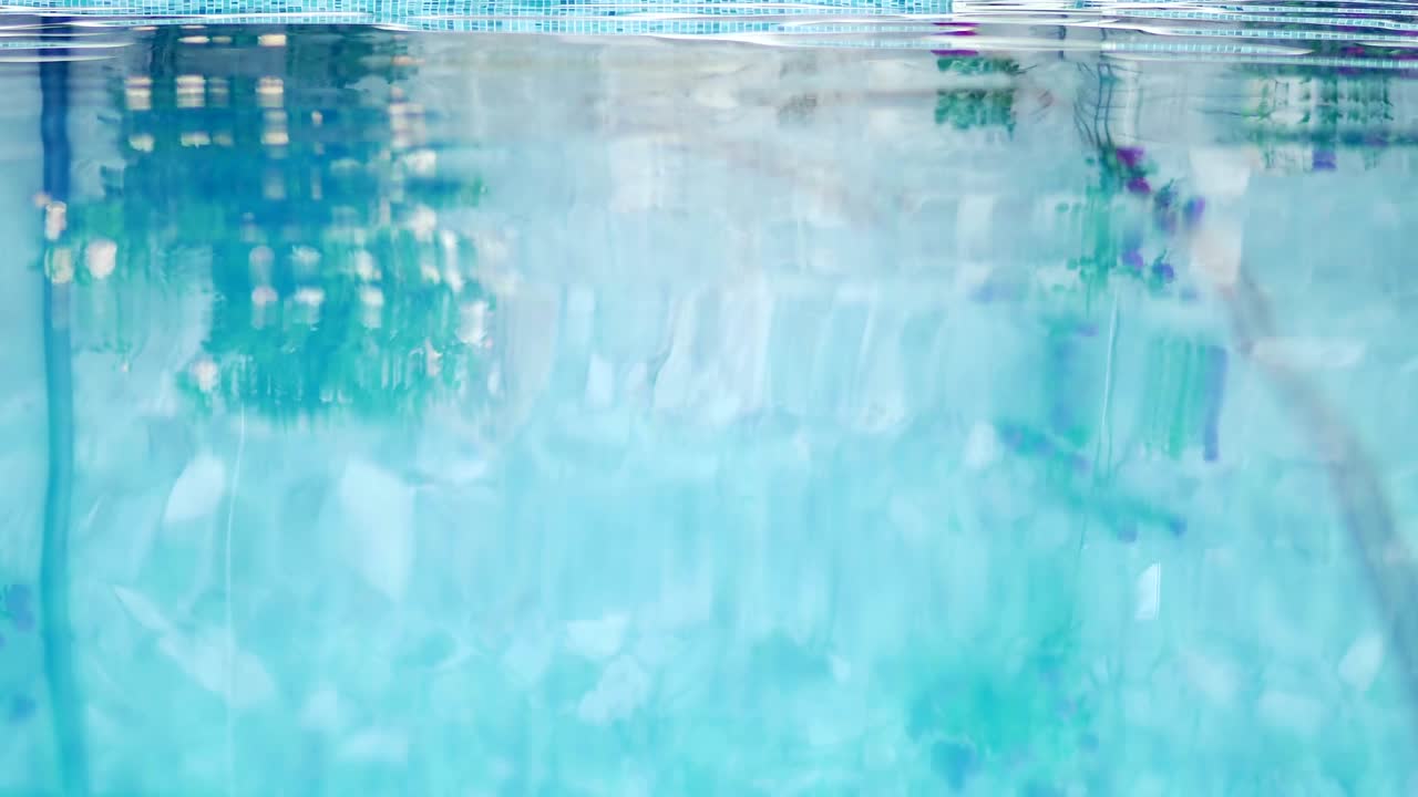 Permukaan air kolam, latar belakang loop