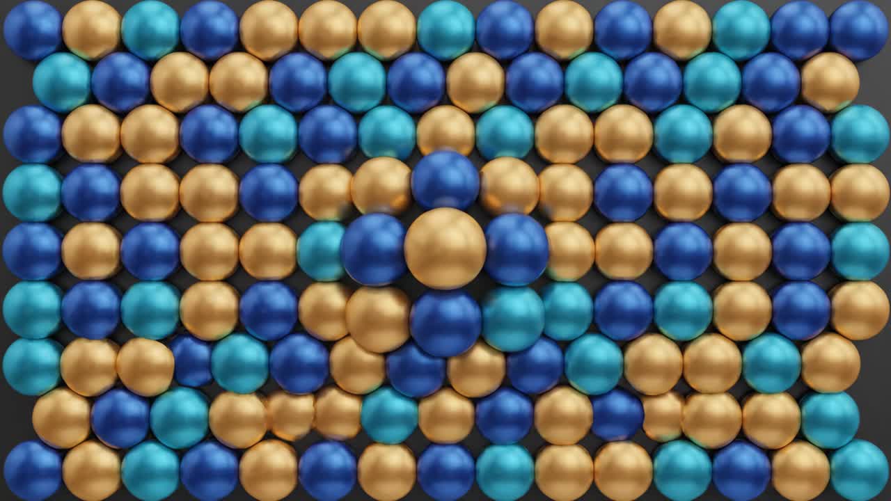 Abstract Spheres Pattern