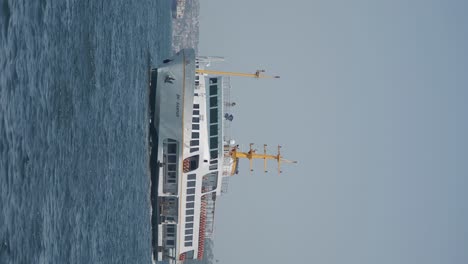 ferry boat sailing on the water