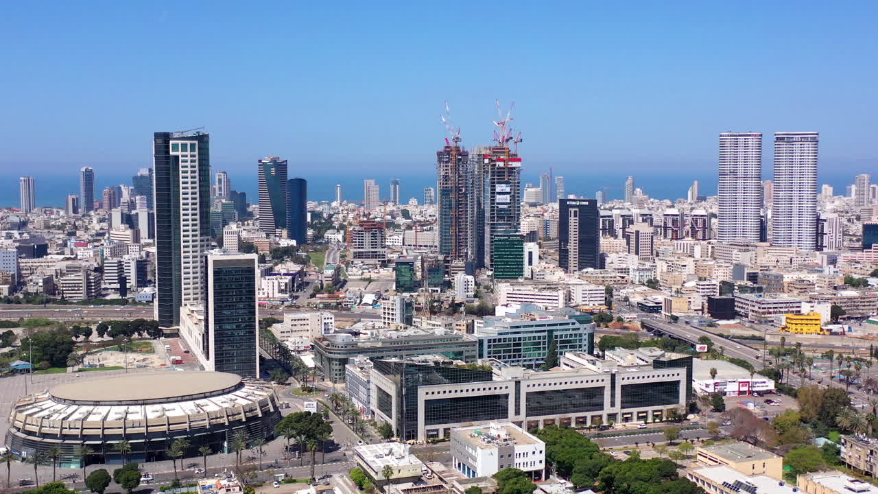 Tel Aviv Cityscape on a Sunny Day
