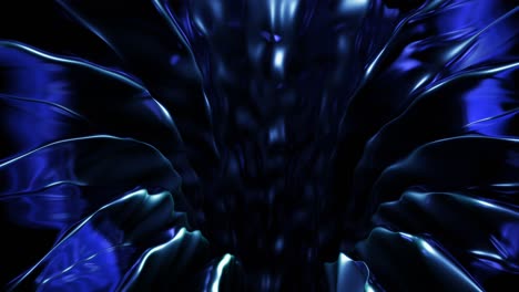 abstract dark blue liquid texture