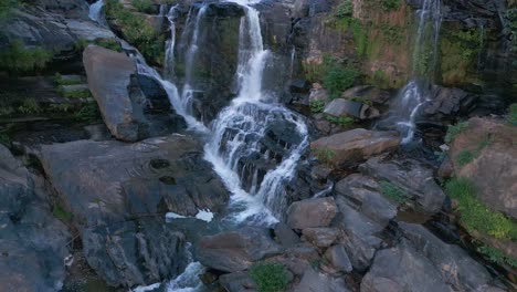 Famous-Cascades-Of-Mae-Klang-Waterfall-In-Ban-Luang,-Chom-Thong,-Thailand