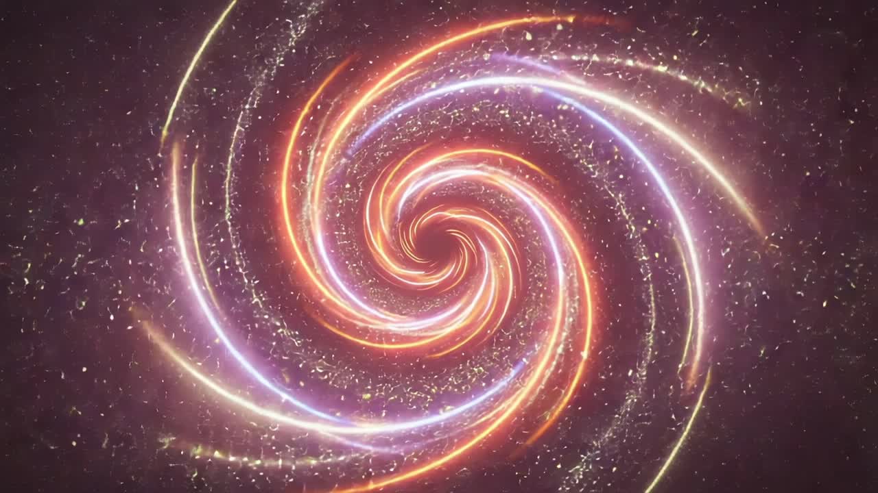 A Spiraling Cosmic Vortex: A Stunning Visual Journey Through the Heart of a Galactic Swirl of Colors and Stars Capturing the Essence of Space and Time in Motion