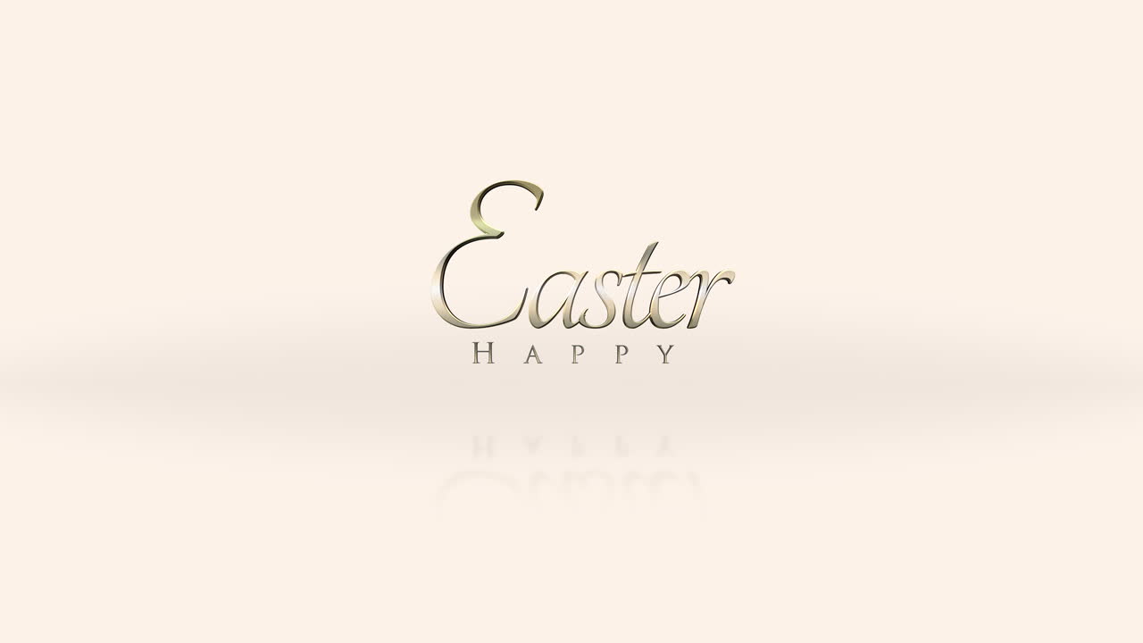 Testo elegante 'Buona Pasqua' su sfumatura bianca