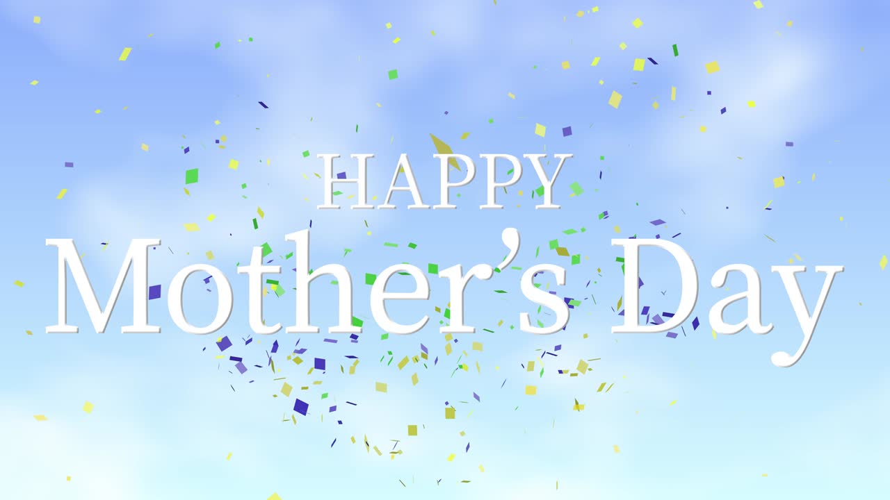 어머니의 날 메시지 선물 선물 모션 그래픽