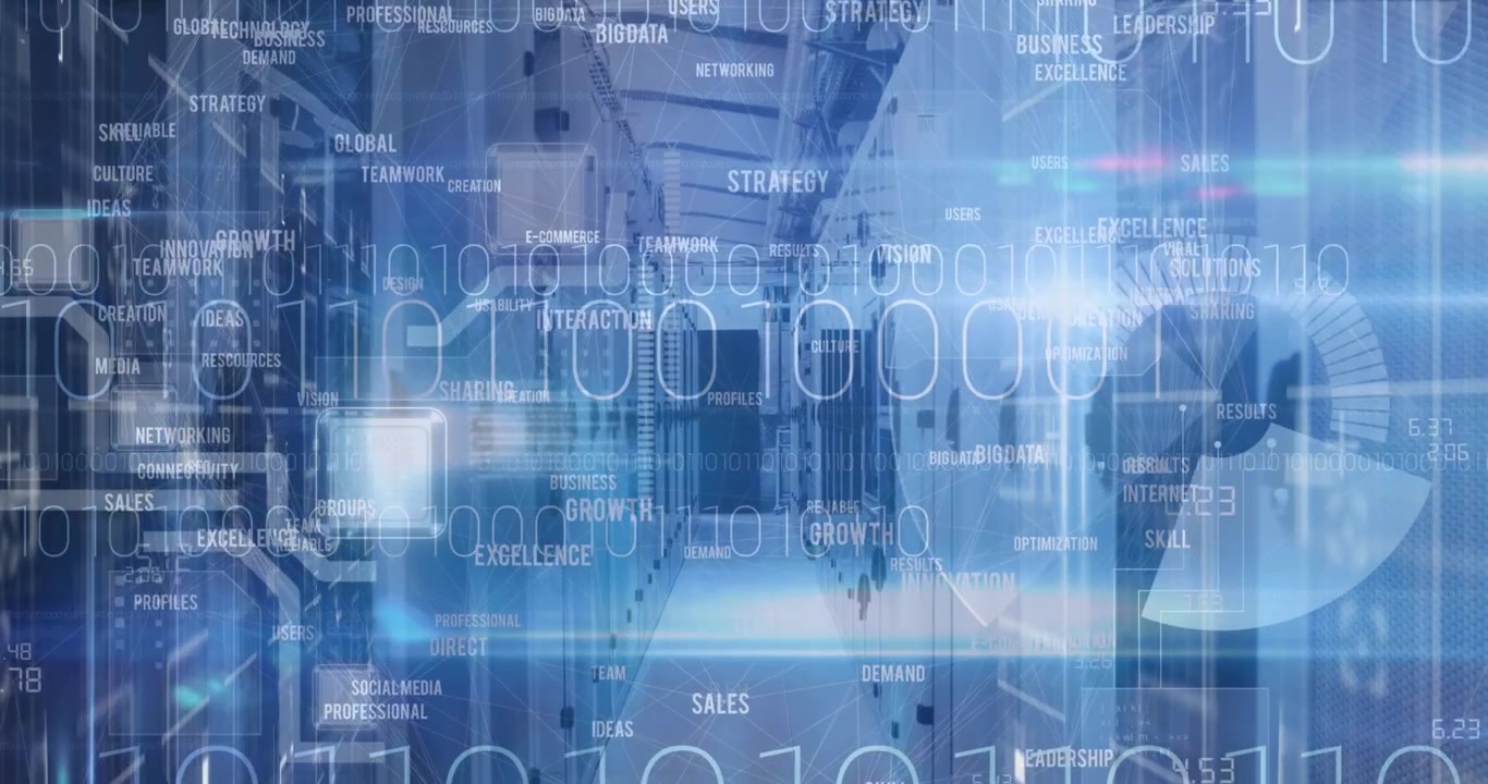 Animation of data processing over diverse male and female doctors