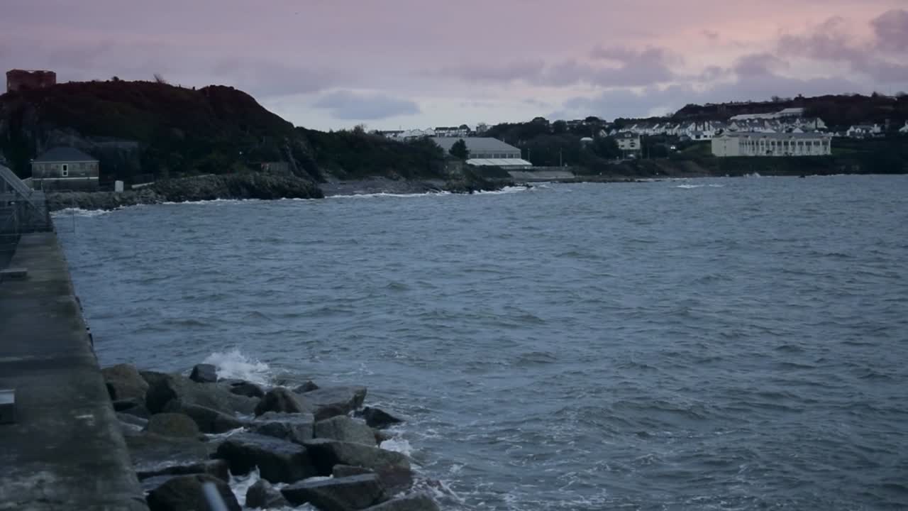 Sunset views from the break water