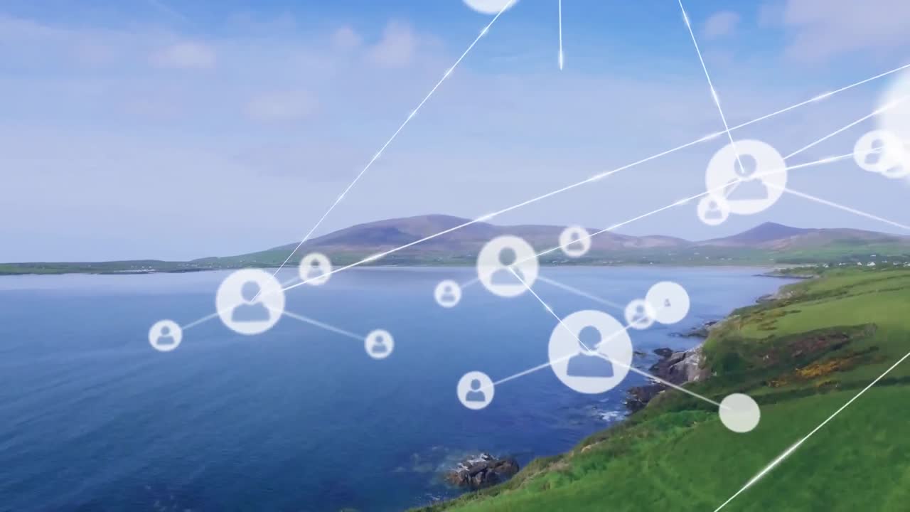 해변의 연결 네트워크의 활성화