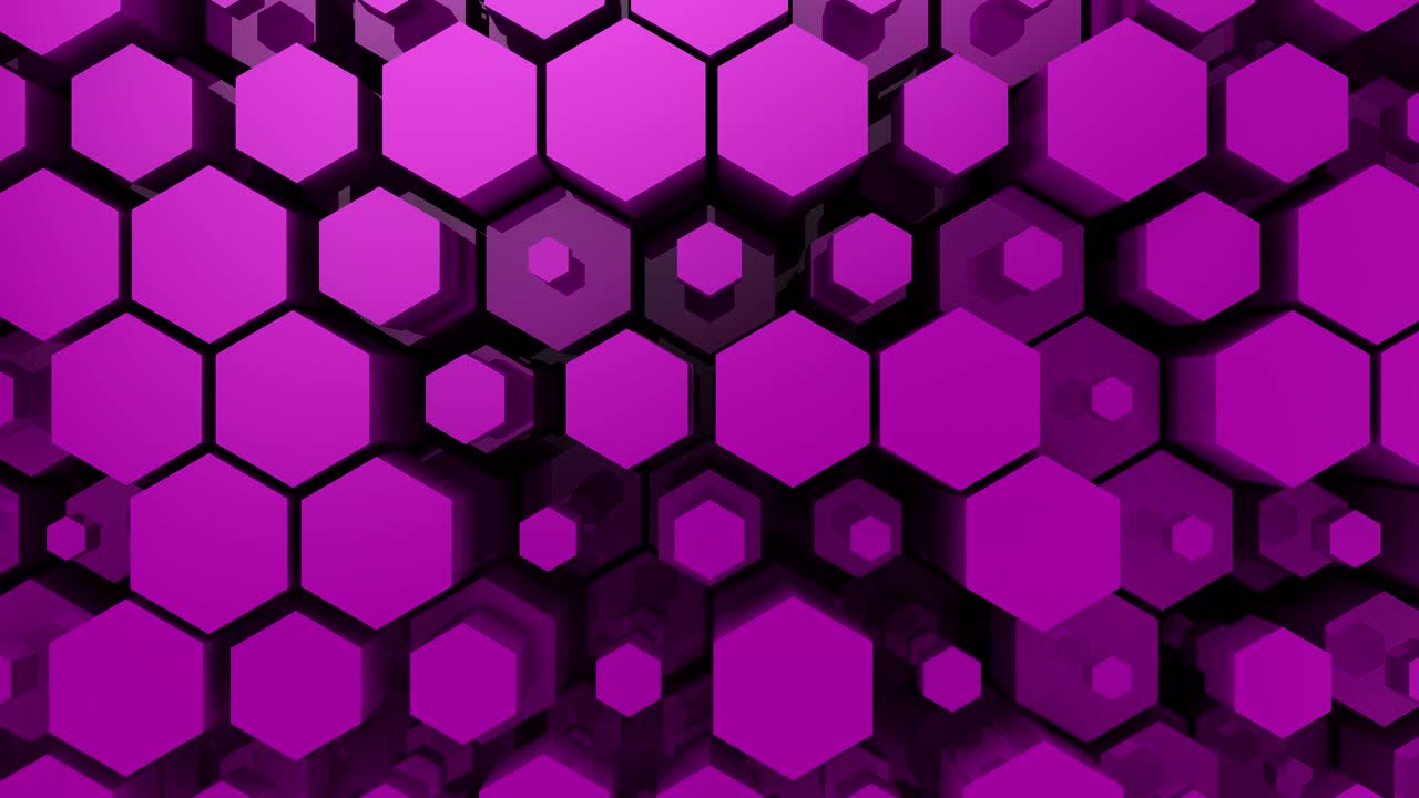 el fondo de los hexágonos