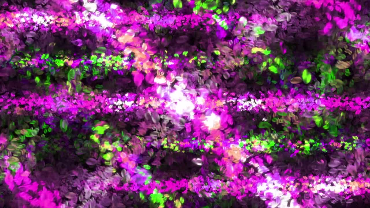 patrón floral abstracto