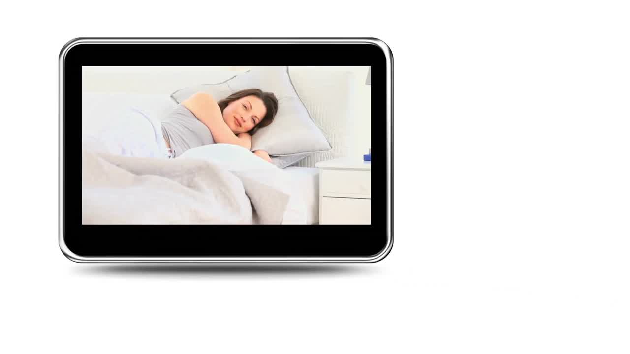 Montage of several women relaxing