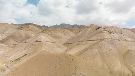 amazing mountain structure at high altitude of ladakh region, india