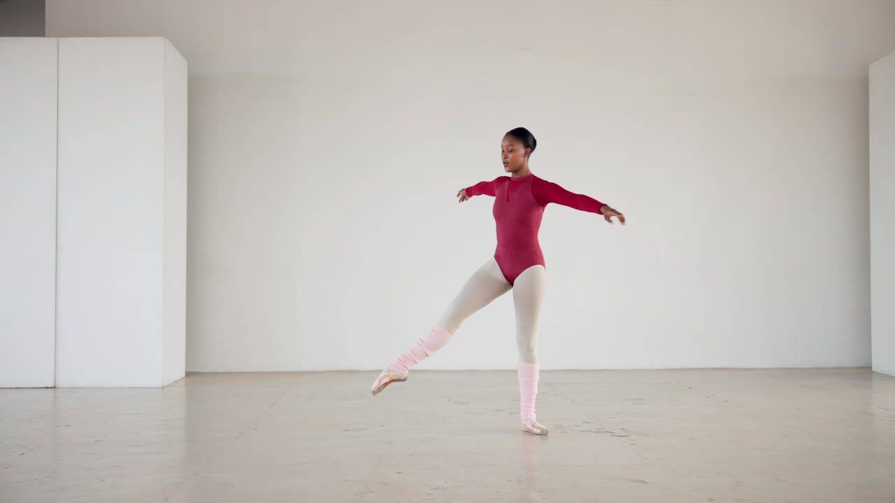 Donna nera, ballerina e spettacolo di danza