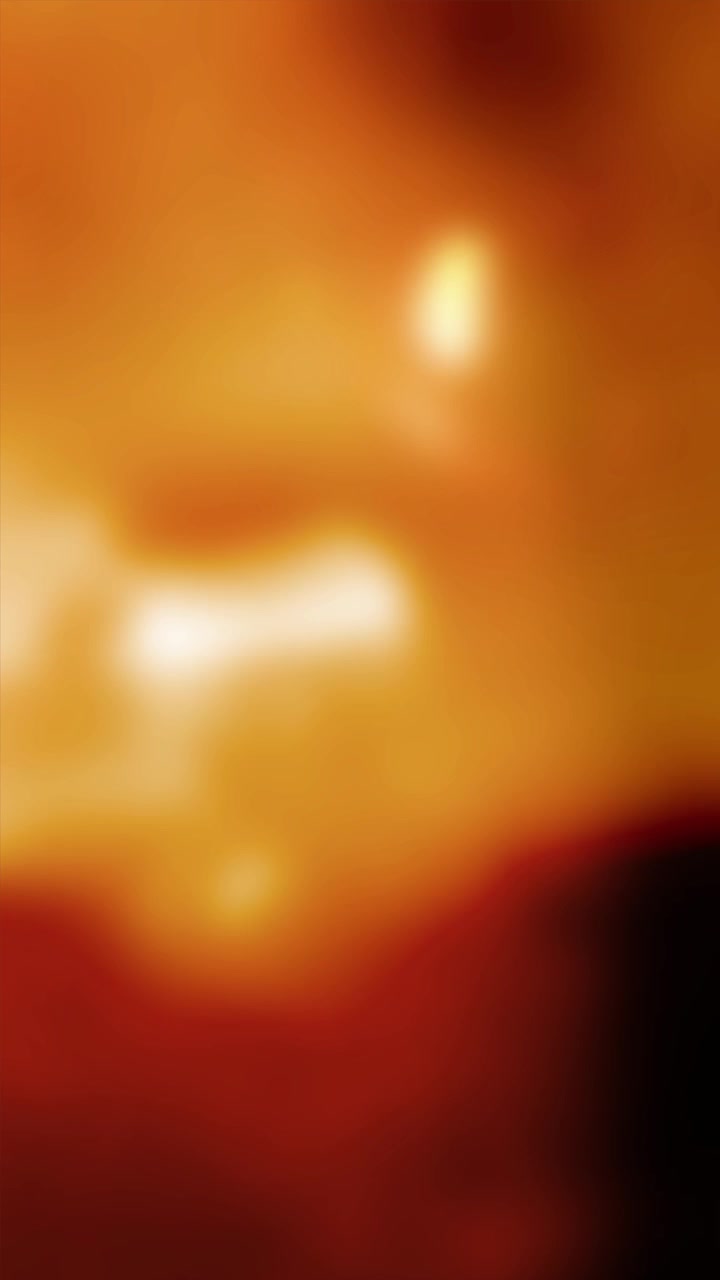 Abstrakter warmer Lichtlecks- und Bokeh-Hintergrund.