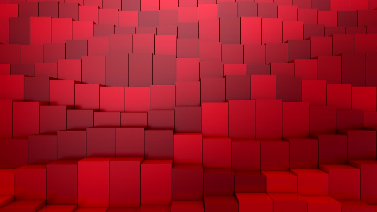 las cajas forman una onda