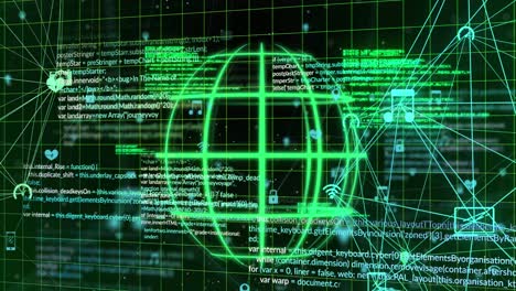 Animation-of-globe-and-data-processing