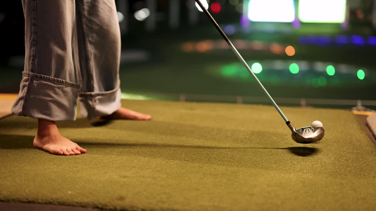 방 골프에서 실패한 골프 스