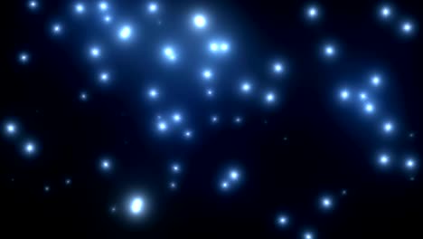 luz de flash de la cámara en fondo negro animación de bucle sin costuras