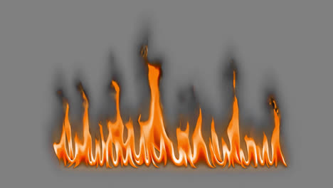vivid flames animation isolated asset, transparent 4k video, alpha channel, prores 4444