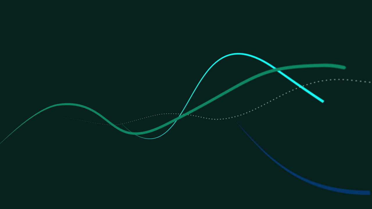 líneas curvas abstractas