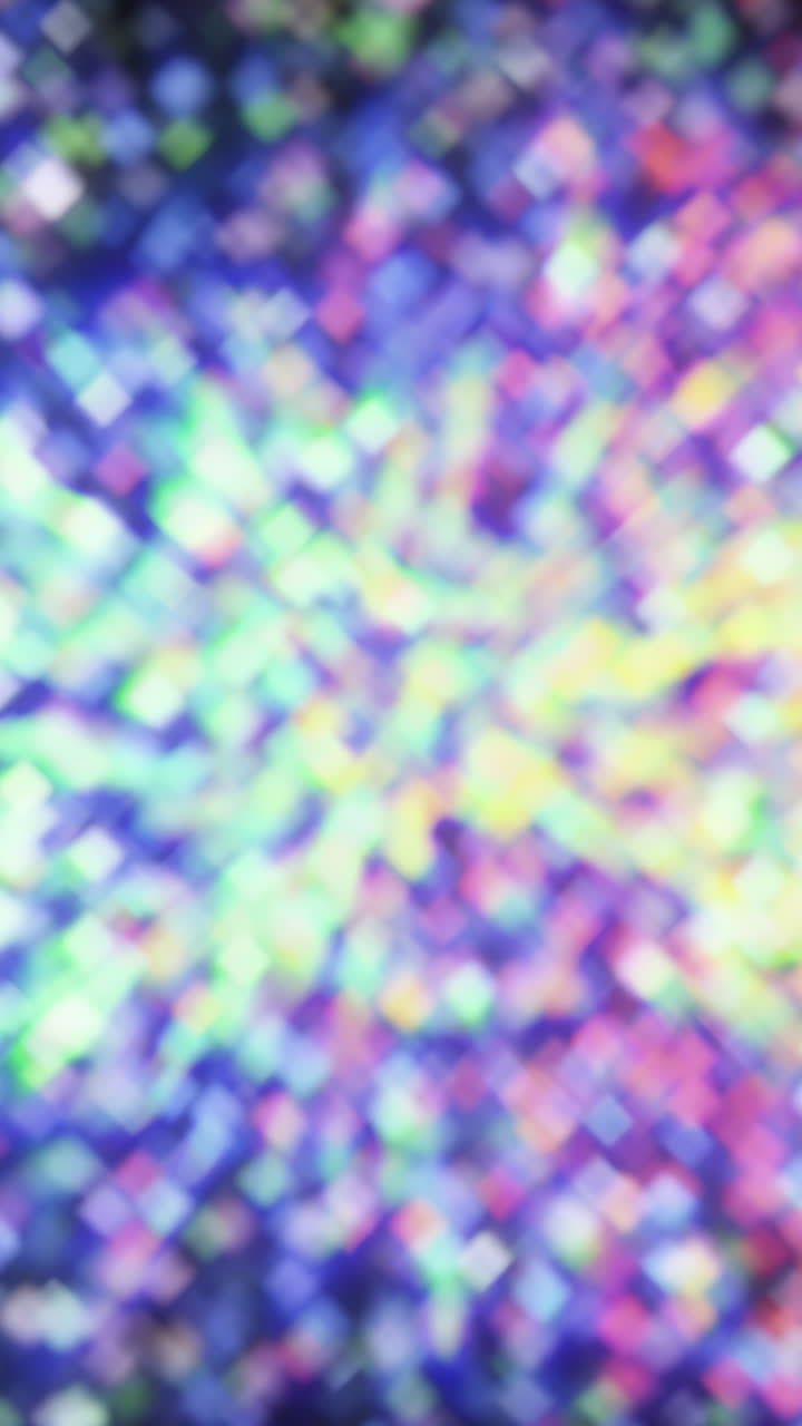 Abstract Bokeh Background with Colorful Diamonds
