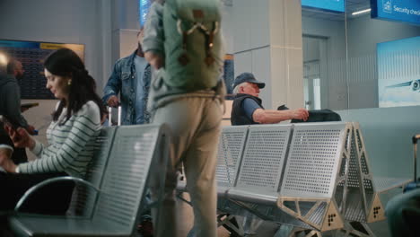 airport waiting area