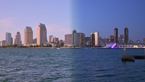 el centro de san diego de día a noche serie