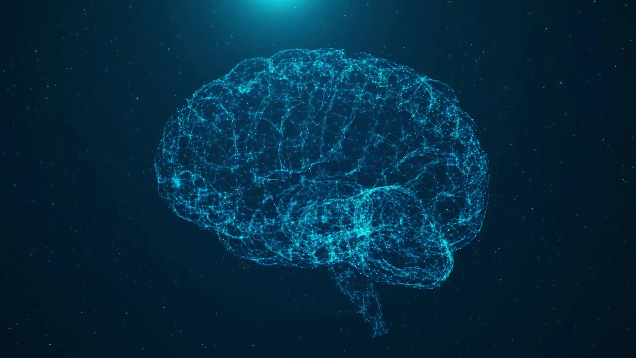 The human brain powered by artificial intelligence business and medical health concept ai digital