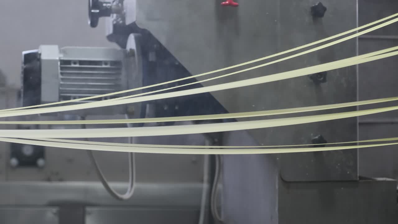 파스타 공장의 생산 라인, 파스타 생산의 생산 라인