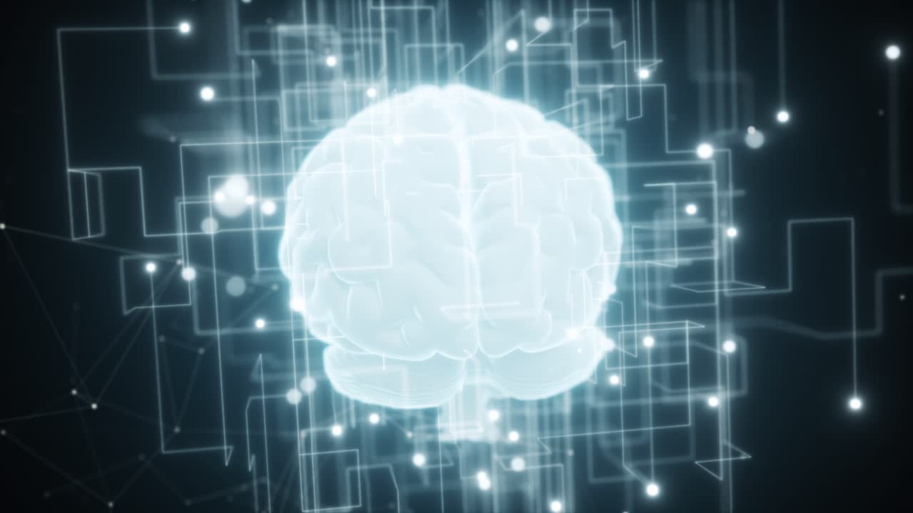 Digital Brain in a Technological Network