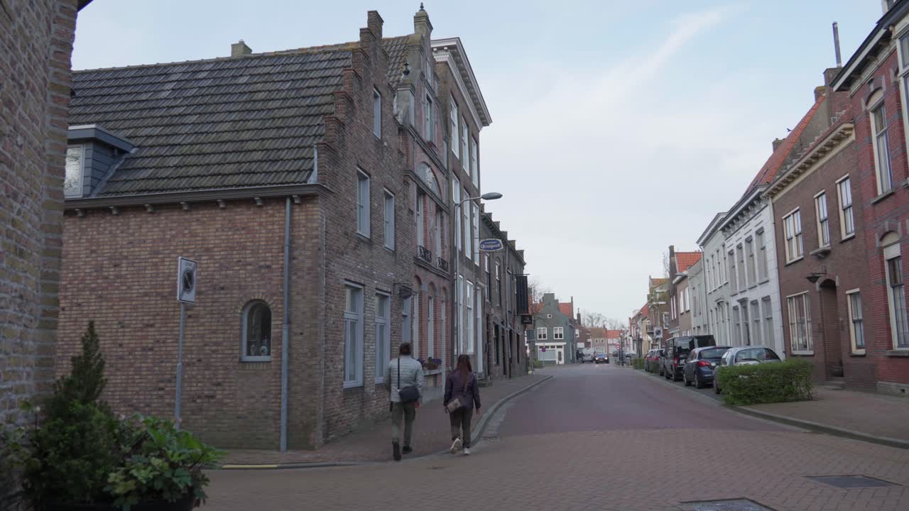 Friendship neighbourhood travel, traditional Dutch residential houses