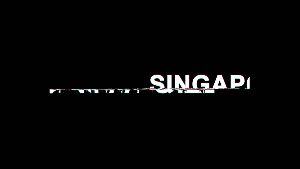Image of the word Singapore