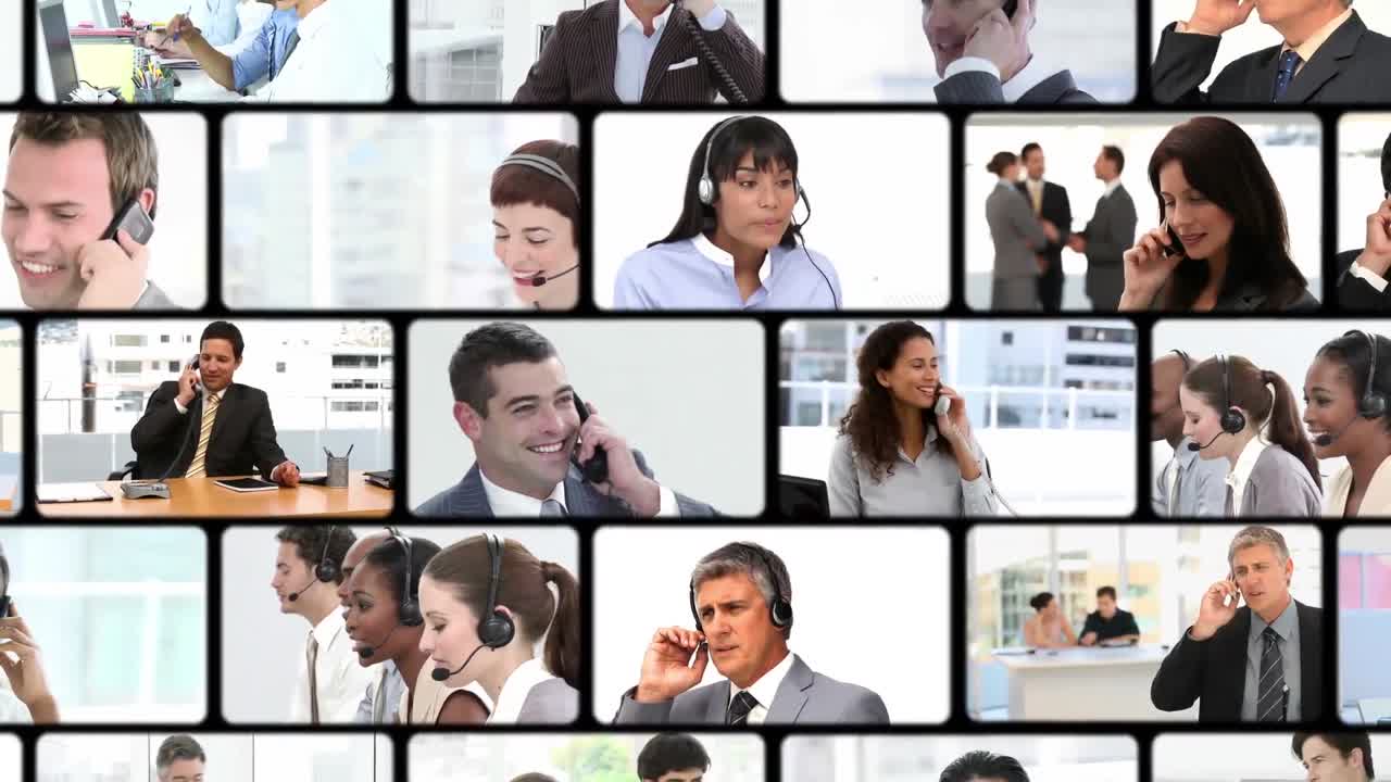 монтаж деловых звонков