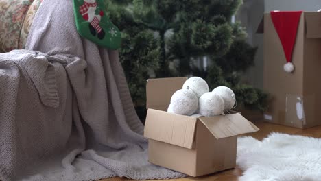 adornos para árboles de navidad para navidad, invierno, concepto de año nuevo