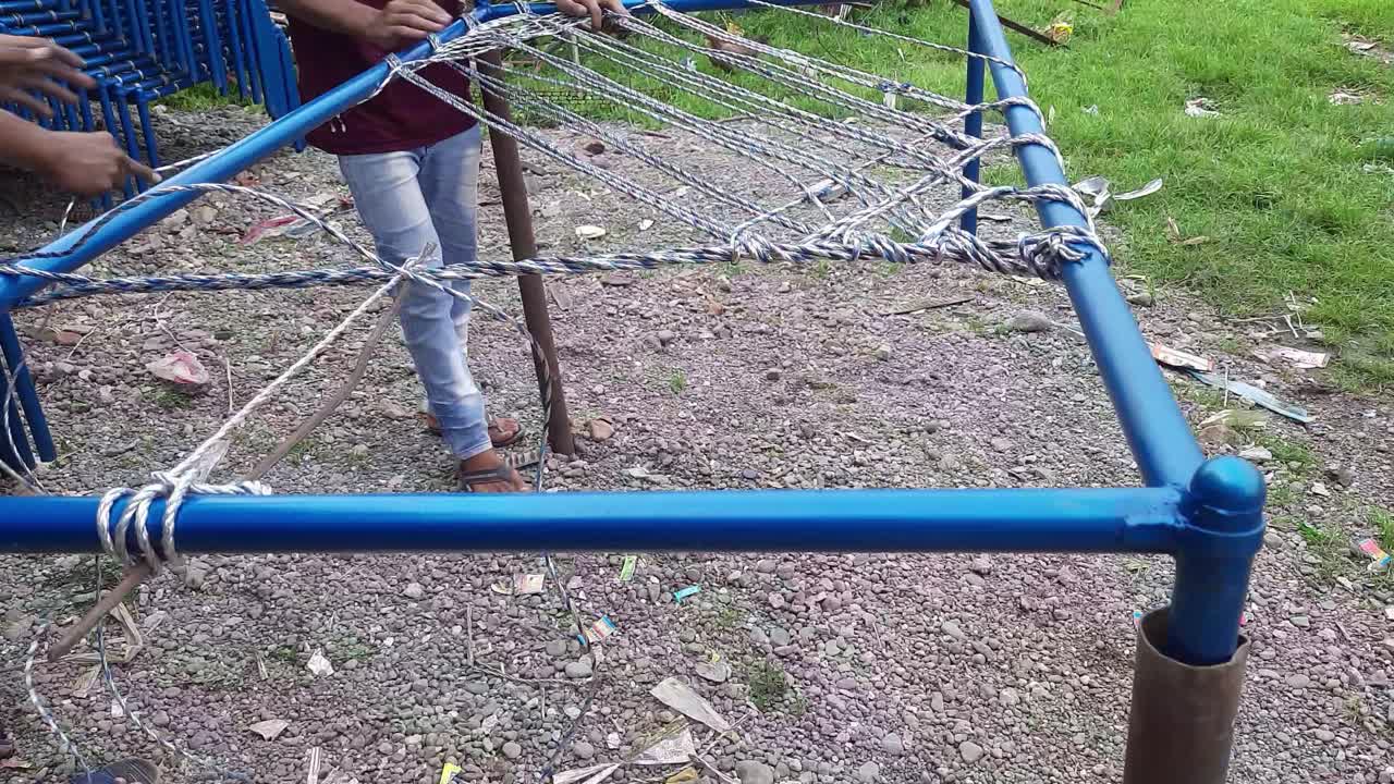 Make Charpai Amazing Khatiya Bunai Or Rope Bed