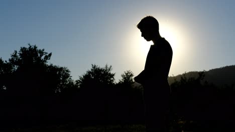 Sunset-muslim-prayer