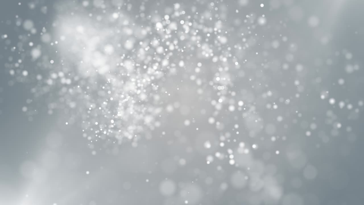 partículas blancas negocio brillante brillo bokeh polvo bucle de fondo abstracto