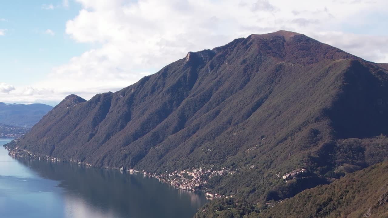 Drones capture stunning aerial views of the Alps in Italy