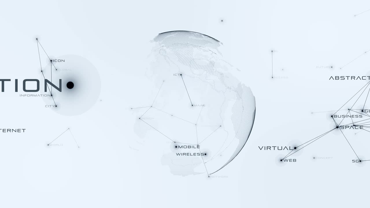 5g 및 ai 기술, 글로벌 통신 네트워크 개념, 6g 비즈니스 그래프, 글로벌 비즈니스