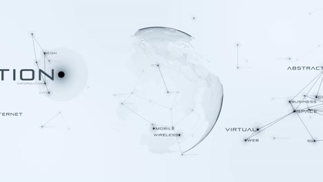 5g/6g and ai technology, global communication network concept. 6g business graph. global business.