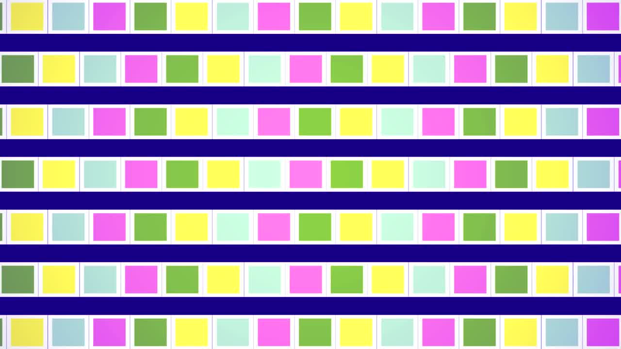 슬라이더 사각형 색상 모션 그래픽