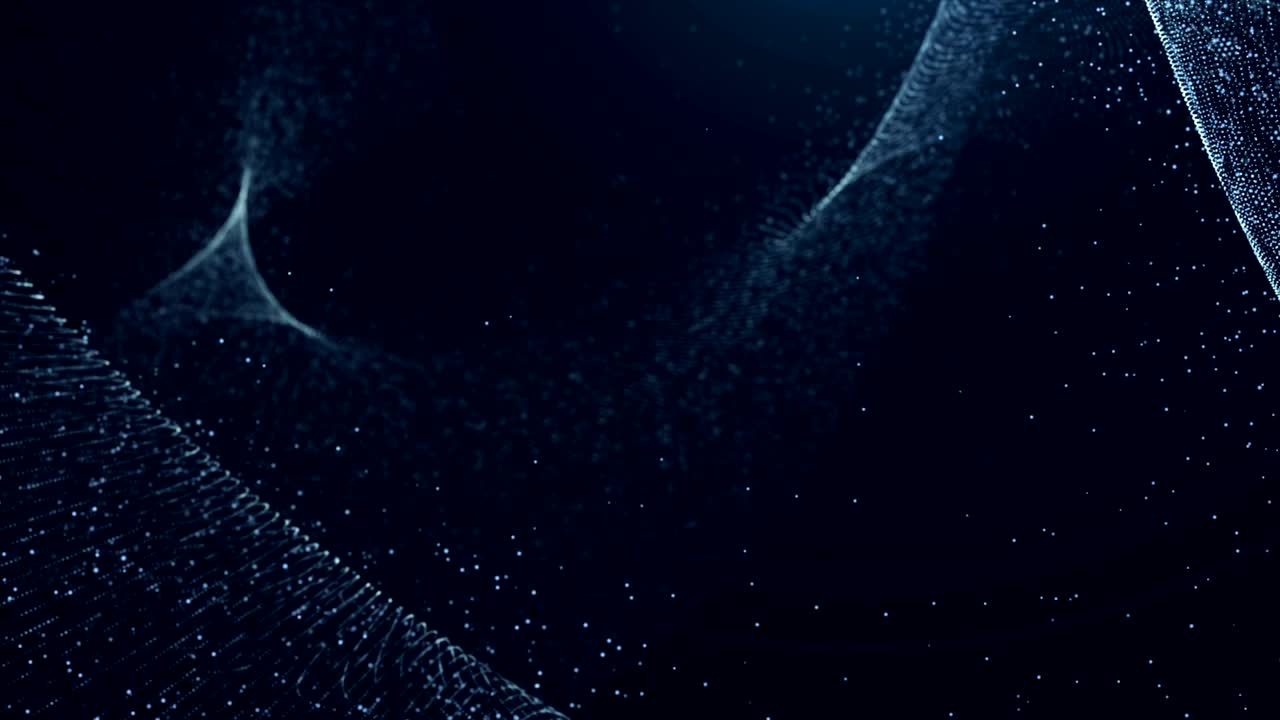 Cinematic Blue Background. Loop | Premium Stock Video Footage