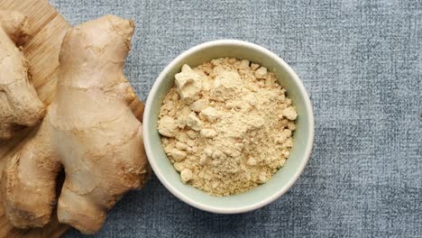 ginger powder in a bowl