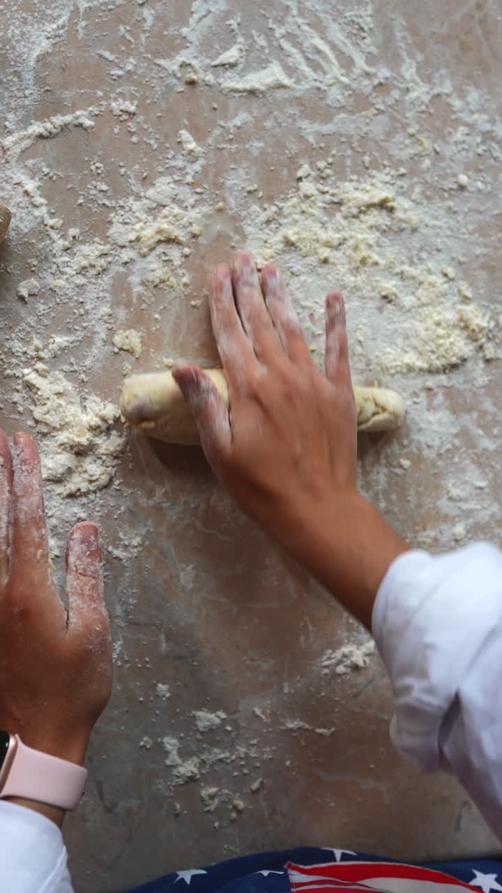 preparación de la masa