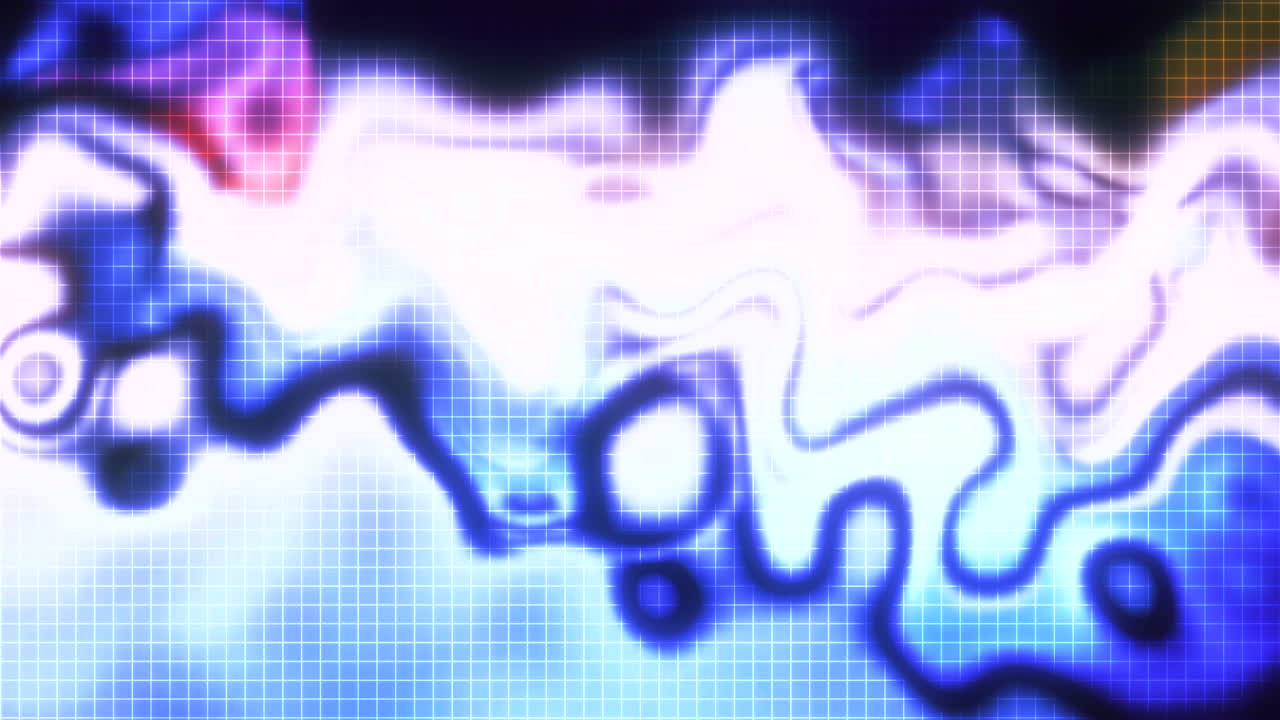 arte abstracto de cuadrícula líquida